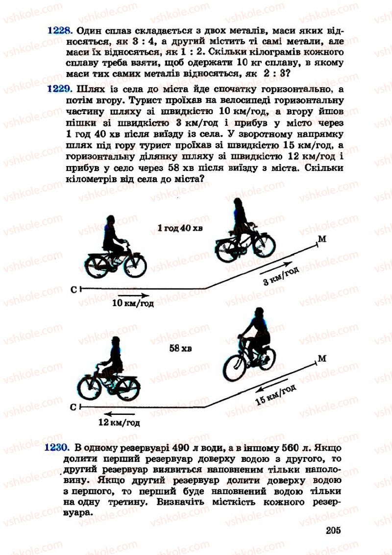 Страница 205 | Підручник Алгебра 7 клас О.С. Істер 2007