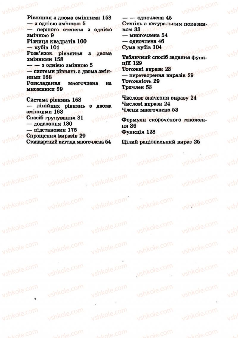 Страница 221 | Підручник Алгебра 7 клас О.С. Істер 2007