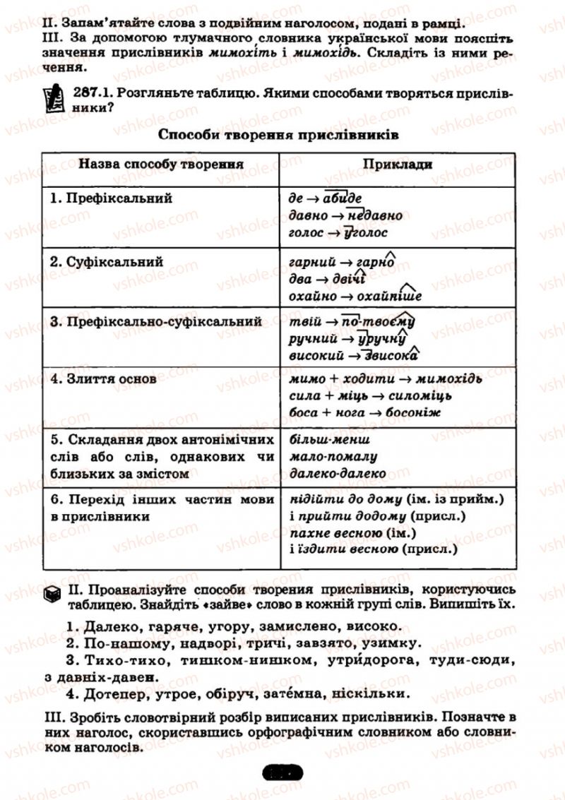 Страница 159 | Підручник Українська мова 7 клас М.І. Пентилюк, І.В. Гайдаєнко 2007