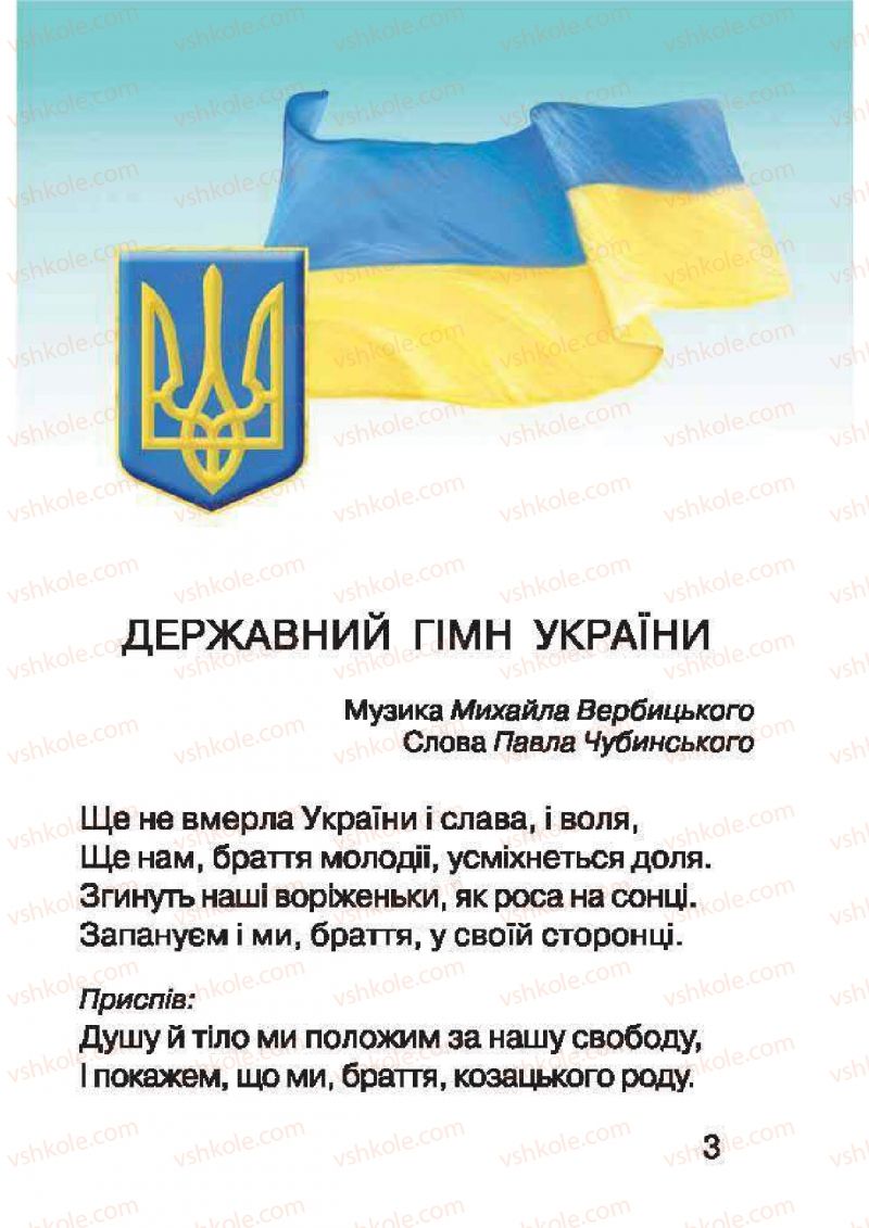 Страница 3 | Підручник Русский язык 1 клас И.Н. Лапшина, H.H. Зорька 2012