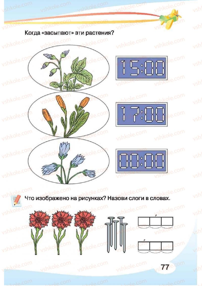 Страница 77 | Підручник Русский язык 1 клас И.Н. Лапшина, H.H. Зорька 2012