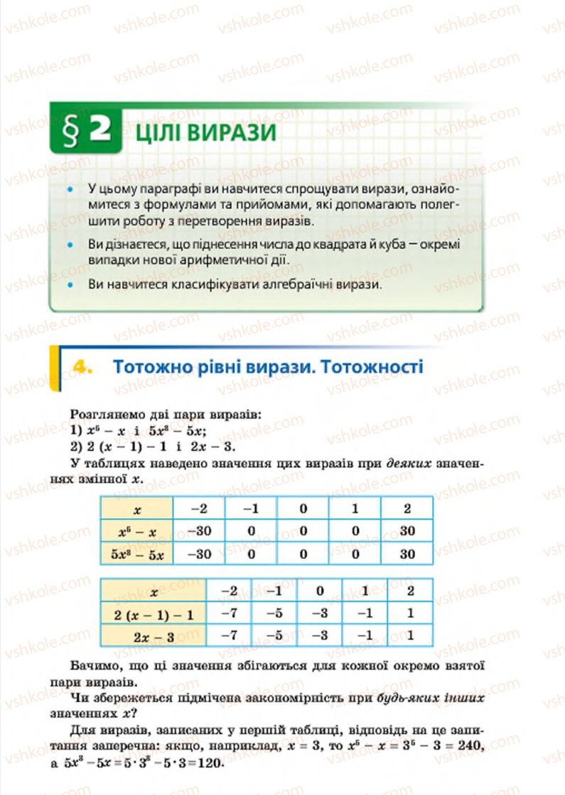 Страница 27 | Підручник Алгебра 7 клас А.Г. Мерзляк, В.Б. Полонський, М.С. Якір 2015