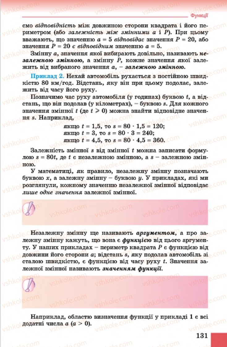 Страница 131 | Підручник Алгебра 7 клас О.С. Істер 2015