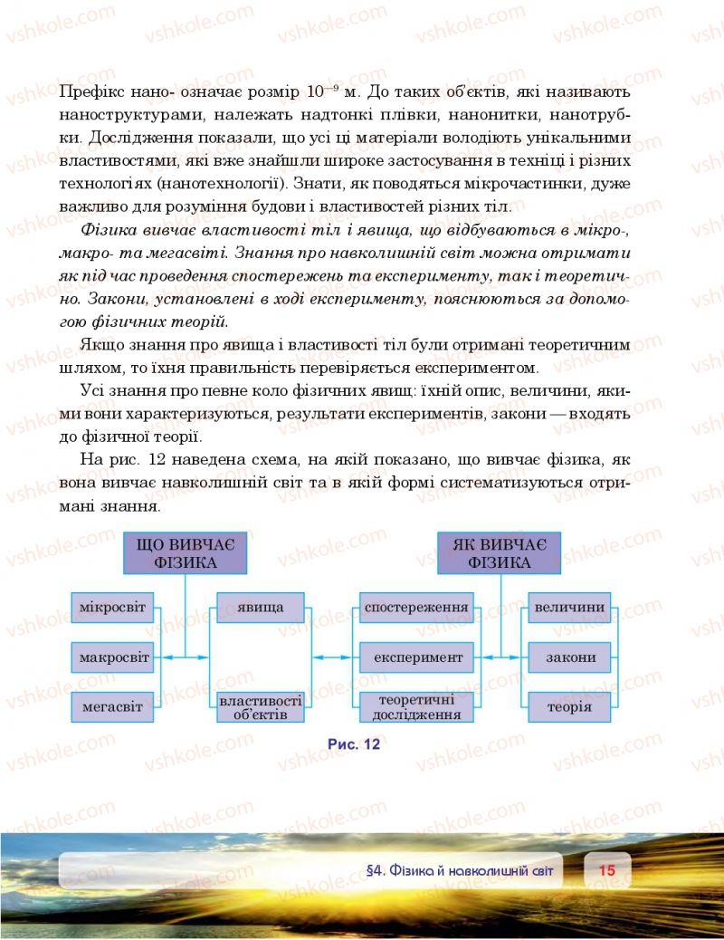 Страница 15 | Підручник Фізика 7 клас П.Ф. Пістун, В.В. Добровольський 2015