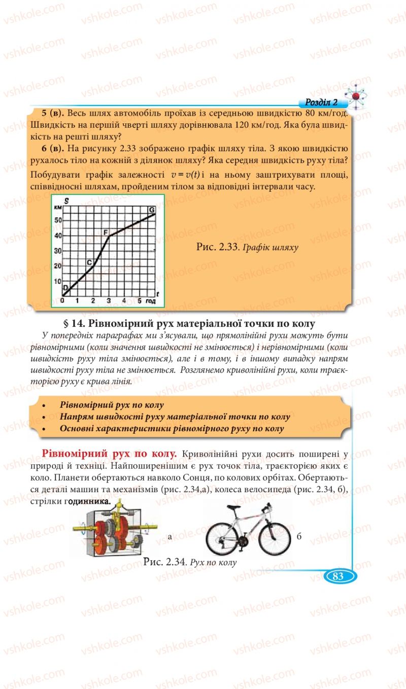 Страница 83 | Підручник Фізика 7 клас М.В. Головко, Т.М. Засєкіна, Д.О. Засєкін 2015