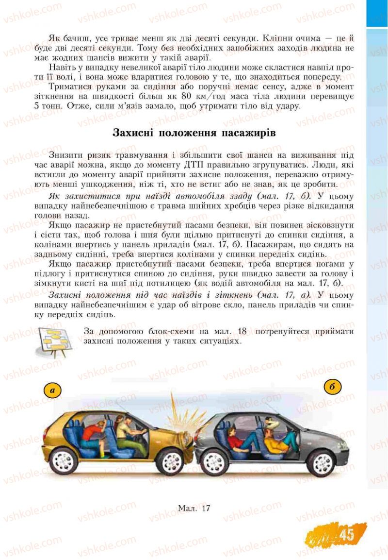 Страница 45 | Підручник Основи здоров'я 7 клас Т.В. Воронцова, В.С. Пономаренко 2007