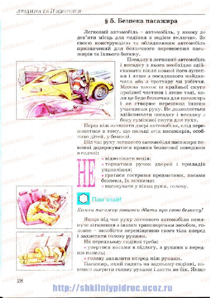 Страница 28 | Підручник Основи здоров'я 7 клас Т.Є. Бойченко, І.П. Василашко, Н.С. Коваль 2007