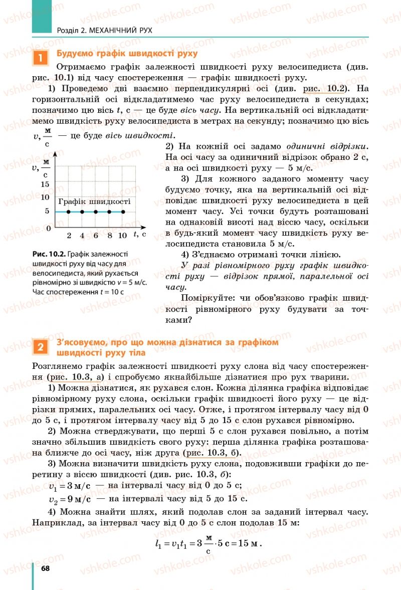 Страница 68 | Підручник Фізика 7 клас В.Г. Бар'яхтяр, С.О. Довгий, Ф.Я. Божинова 2015
