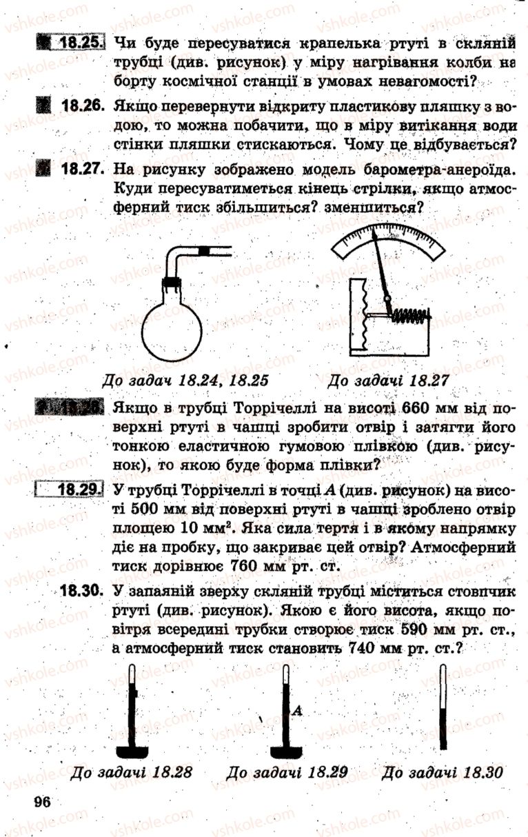 Страница 96 | Підручник Фізика 7 клас І.М. Гельфгат, І.Ю. Ненашев 2015 Збірник задач