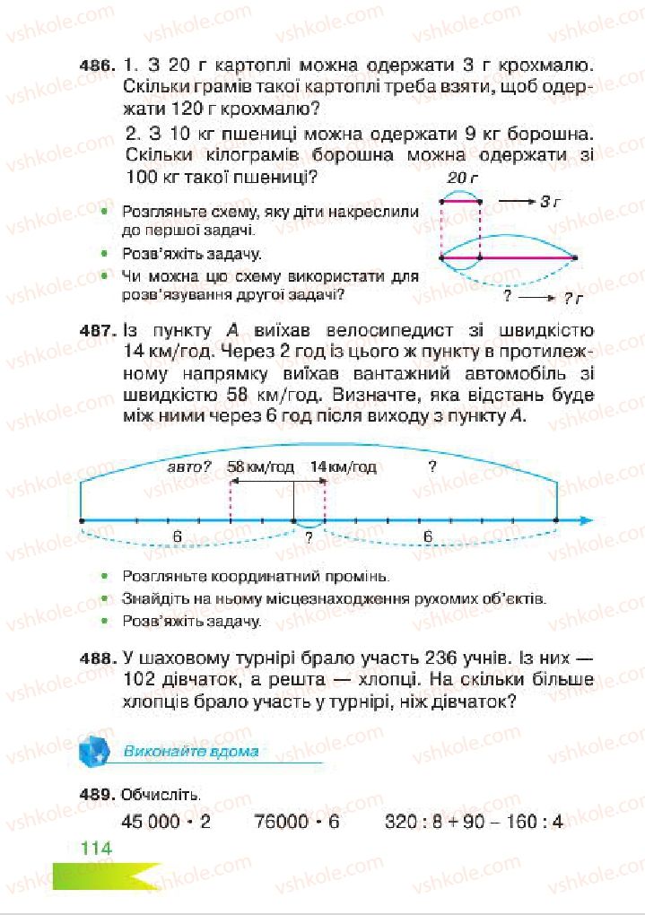 Страница 114 | Підручник Математика 4 клас Л.Ф. Шостак 2015
