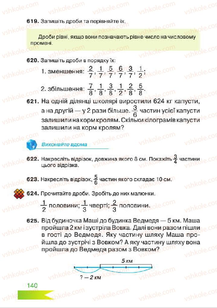 Страница 140 | Підручник Математика 4 клас Л.Ф. Шостак 2015