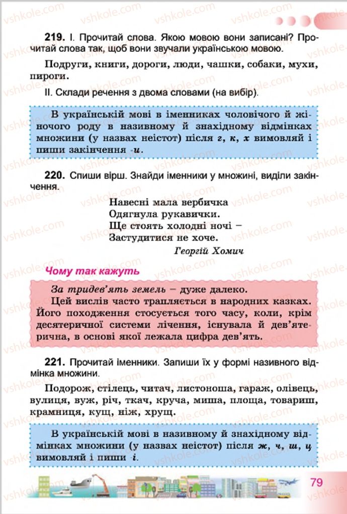 Страница 79 | Підручник Українська мова 4 клас Н.В. Гавриш, Т.С. Маркотенко 2015