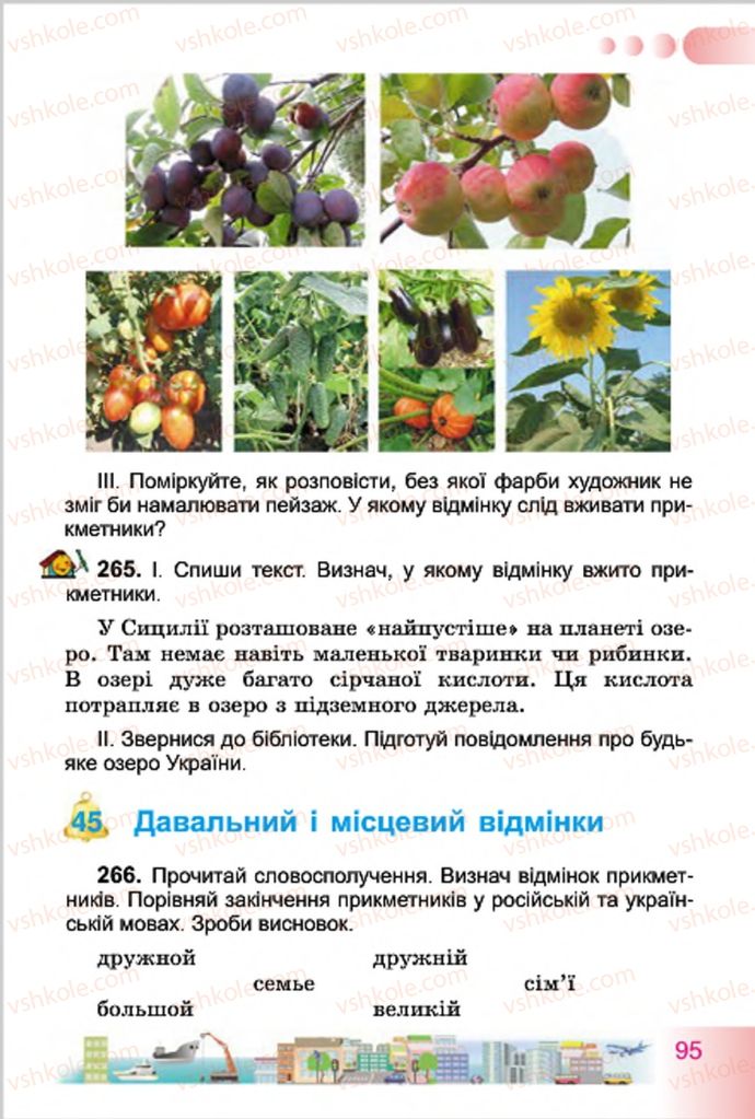 Страница 95 | Підручник Українська мова 4 клас Н.В. Гавриш, Т.С. Маркотенко 2015