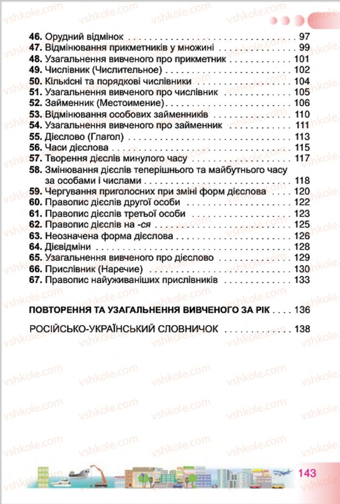Страница 143 | Підручник Українська мова 4 клас Н.В. Гавриш, Т.С. Маркотенко 2015