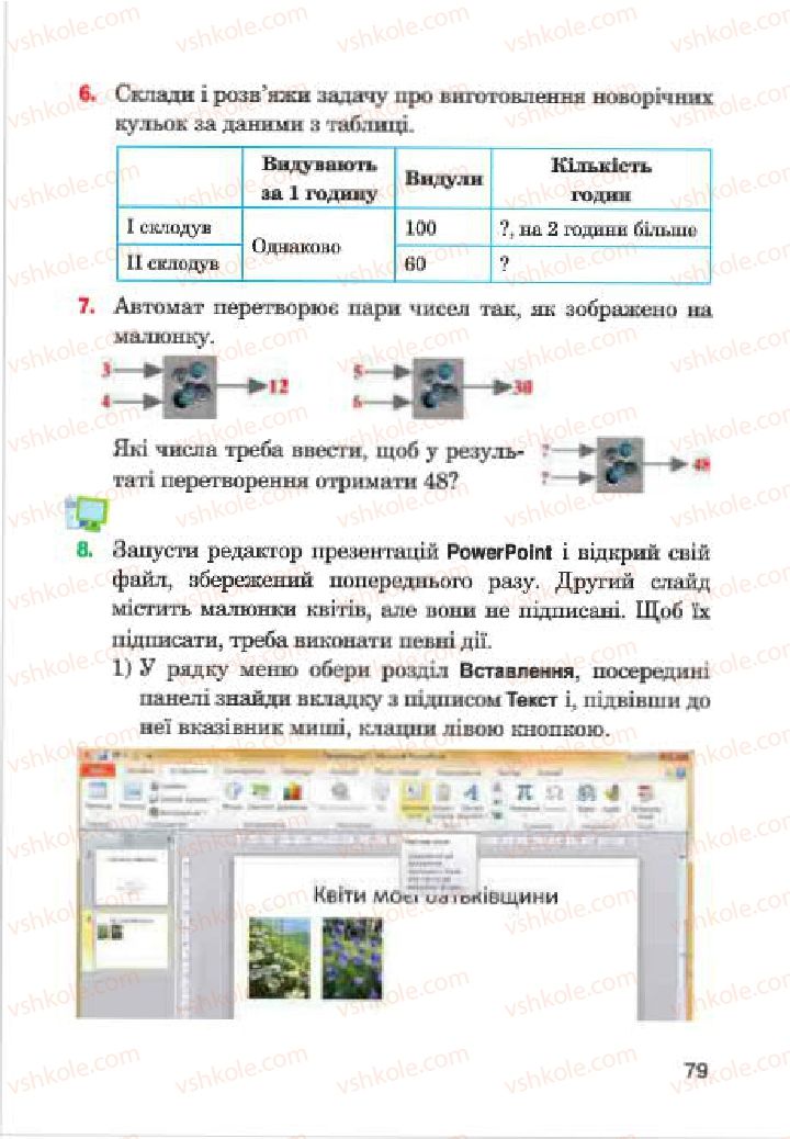 Страница 79 | Підручник Інформатика 4 клас М.М. Левшин, Є.О. Лодатко, В.В. Камишин 2015