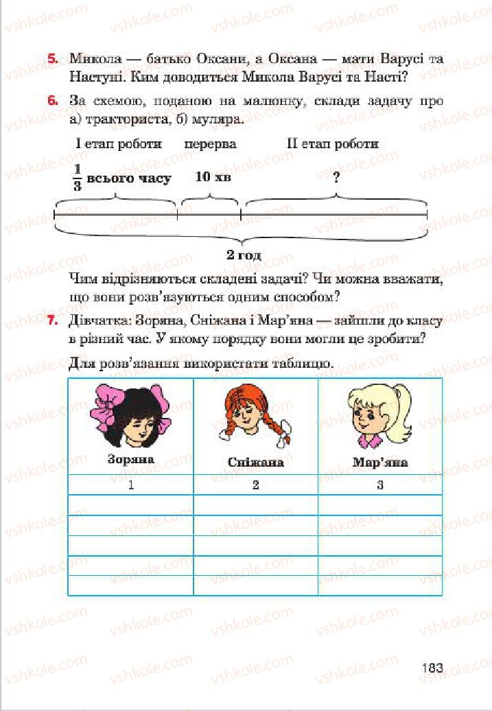 Страница 183 | Підручник Інформатика 4 клас М.М. Левшин, Є.О. Лодатко, В.В. Камишин 2015