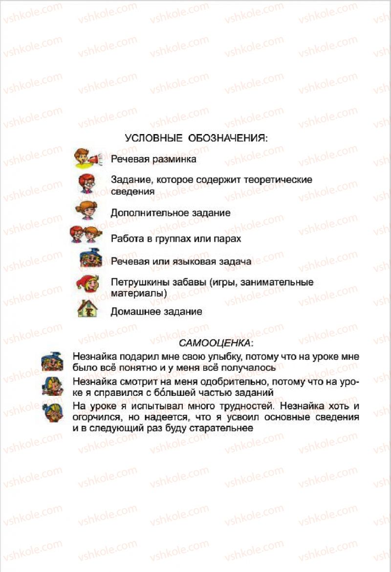 Страница 2 | Підручник Русский язык 4 клас Е.И. Самонова, В.И. Стативка, Т.М. Полякова 2015