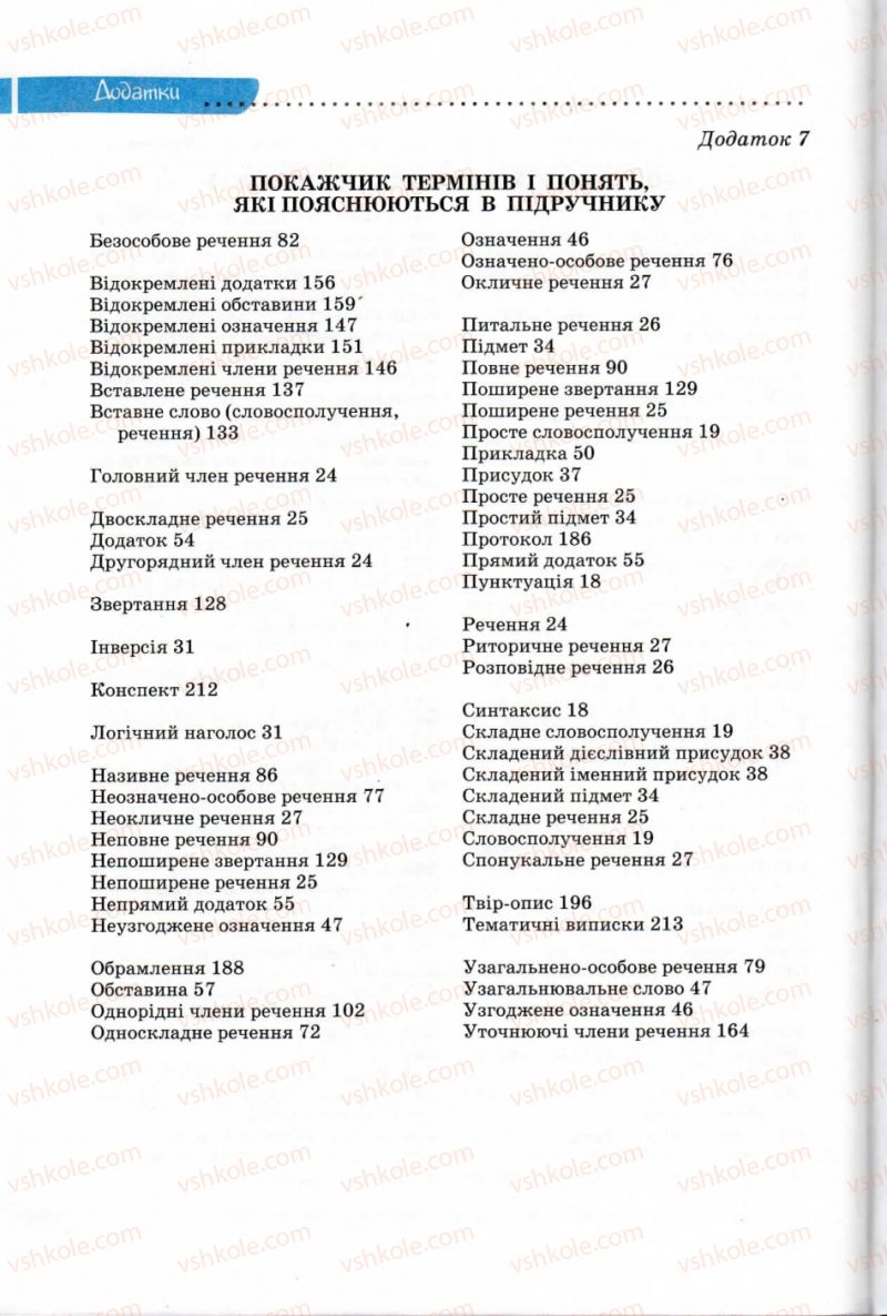 Страница 236 | Підручник Українська мова 8 клас В.В. Заболотний, О.В. Заболотний 2008