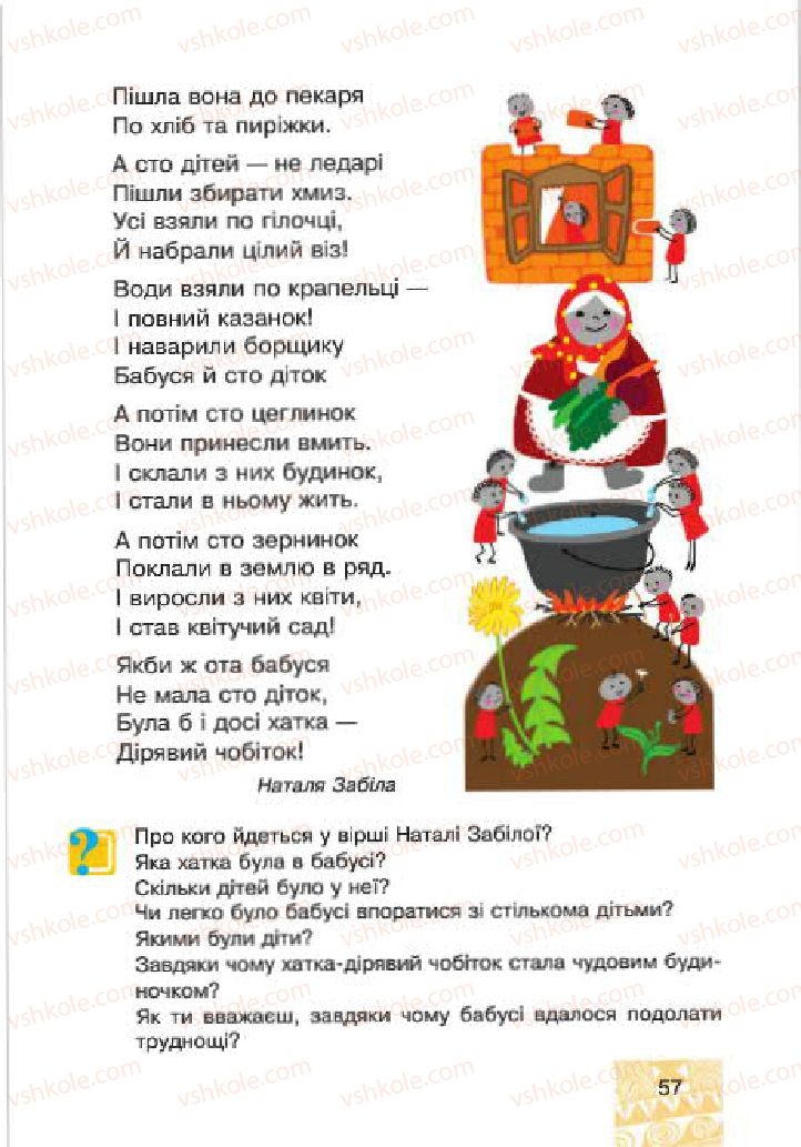 Страница 57 | Підручник Людина і світ 4 клас М.В. Беденко, С.Г. Заброцька, І.Р. Дунець 2015