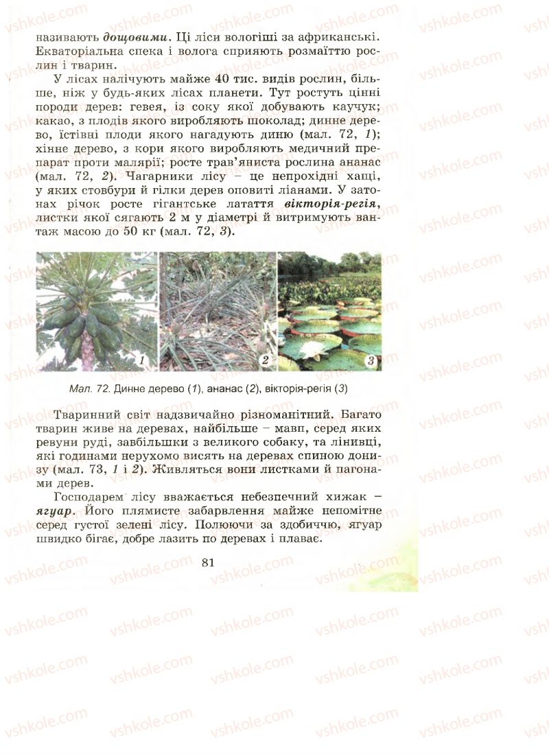 Страница 81 | Підручник Природознавство 4 клас Т.Г. Гільберг, Т.В. Сак 2015