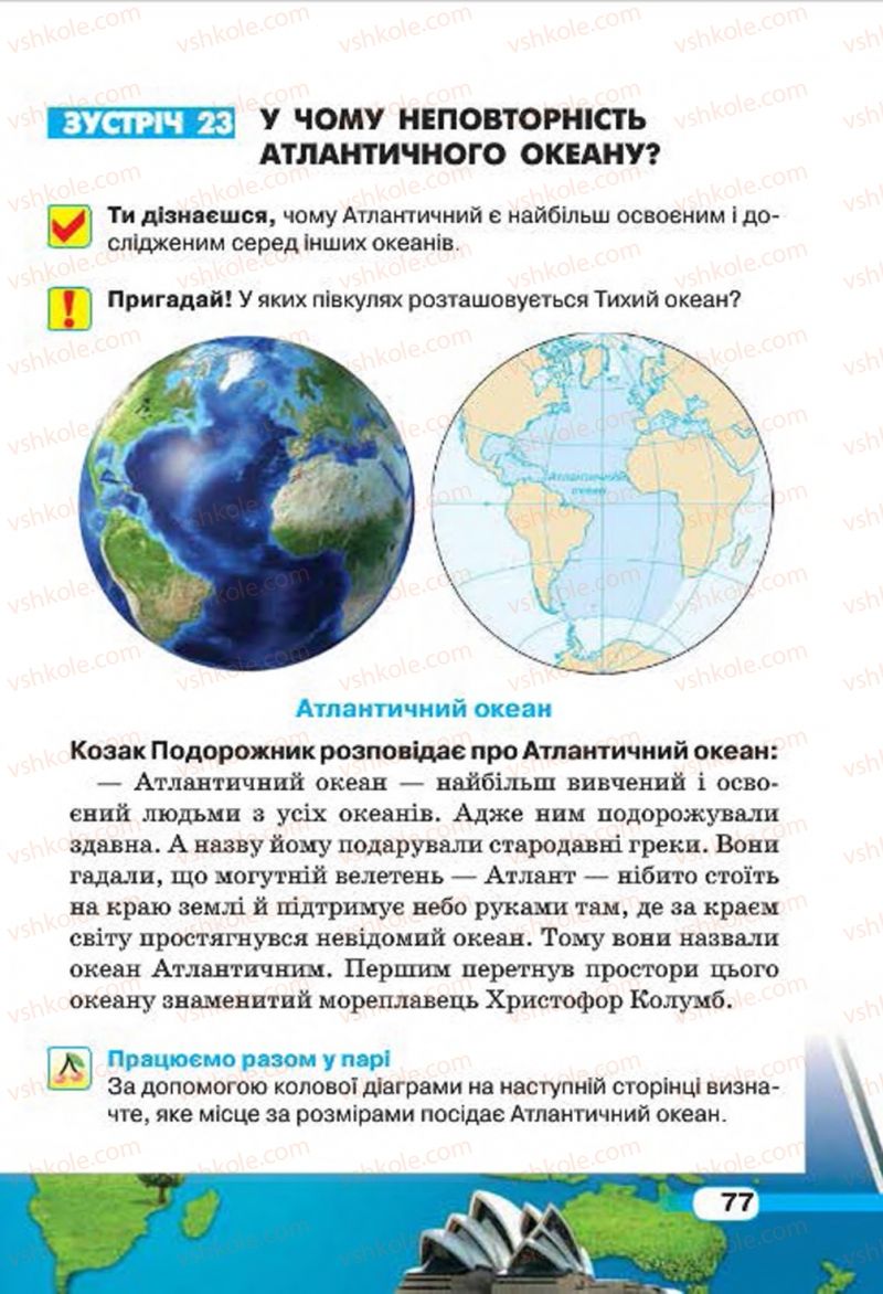Страница 77 | Підручник Природознавство 4 клас І.В. Грущинська 2015