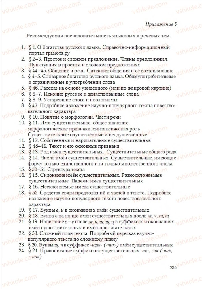 Страница 235 | Підручник Русский язык 6 клас А.Н. Рудяков, Т.Я. Фролова 2014