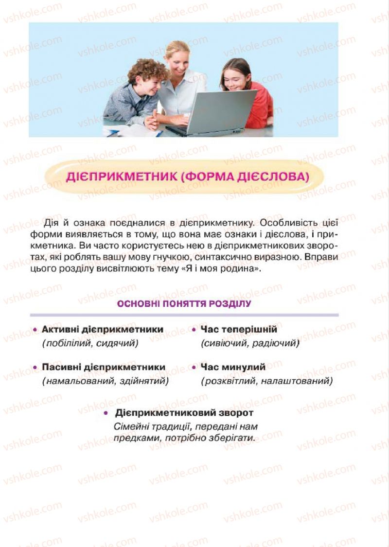 Страница 77 | Підручник Українська мова 7 клас С.Я. Єрмоленко, В.Т. Сичова, М.Г. Жук 2015