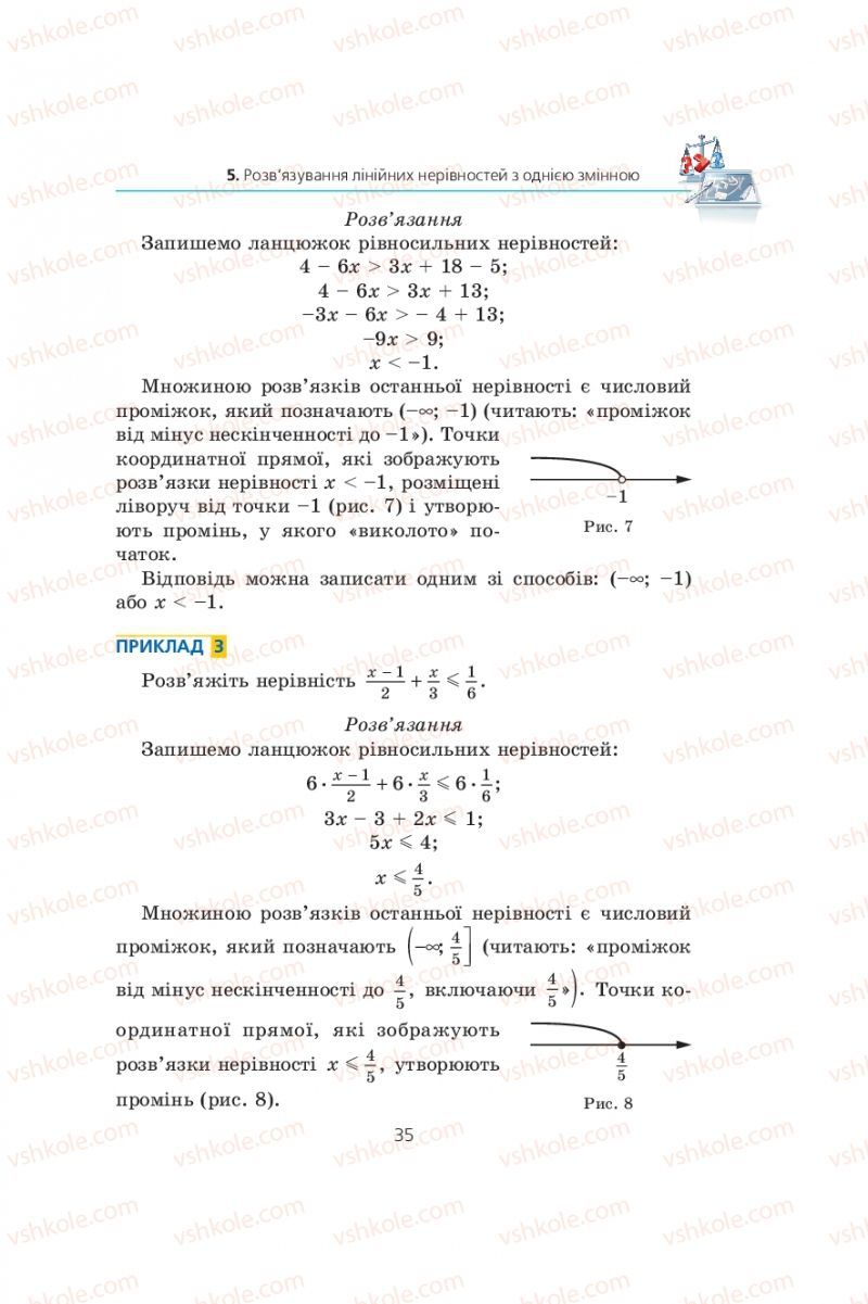 Страница 35 | Підручник Алгебра 9 клас А.Г. Мерзляк, В.Б. Полонський, М.С. Якір 2009