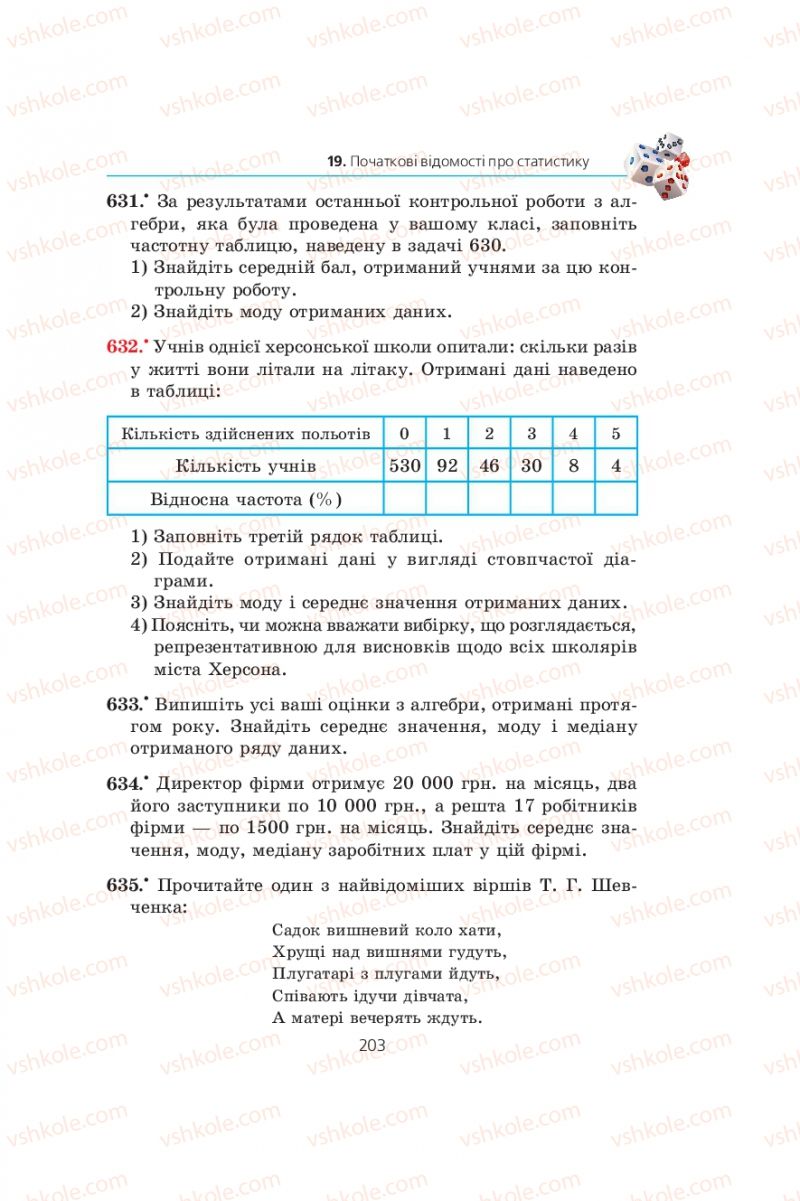 Страница 203 | Підручник Алгебра 9 клас А.Г. Мерзляк, В.Б. Полонський, М.С. Якір 2009