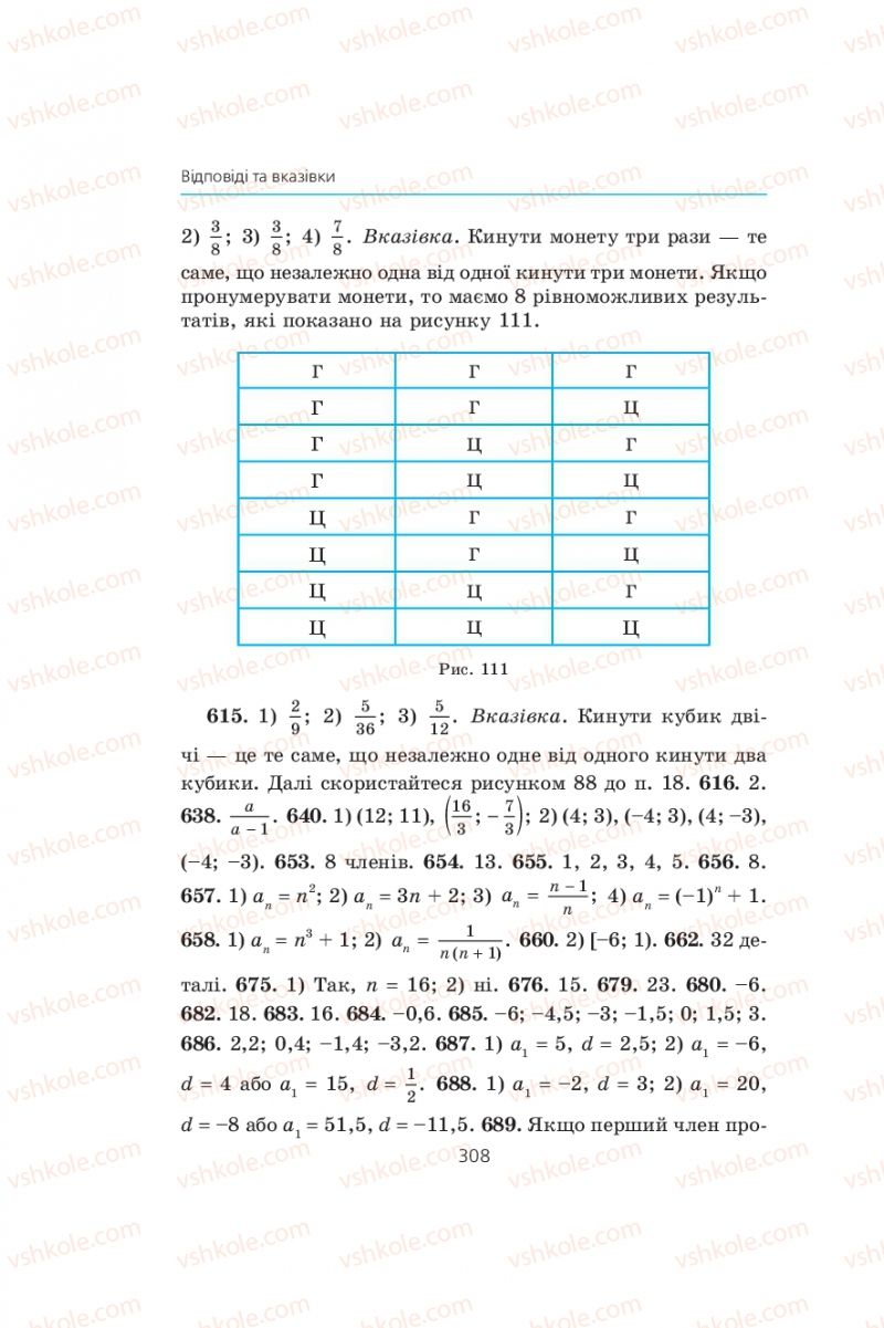 Страница 218 | Підручник Алгебра 9 клас А.Г. Мерзляк, В.Б. Полонський, М.С. Якір 2009