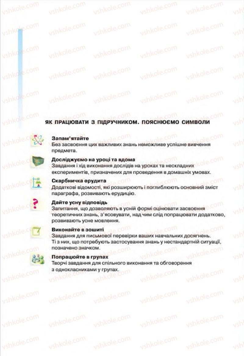 Страница 2 | Підручник Хімія 7 клас О.Г. Ярошенко 2015