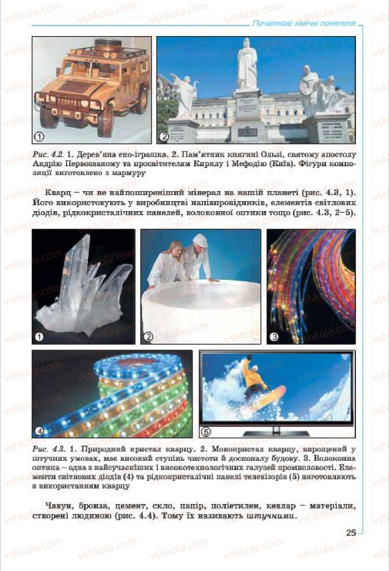 Страница 25 | Підручник Хімія 7 клас Г.А. Лашевська, А.А. Лашевська 2015