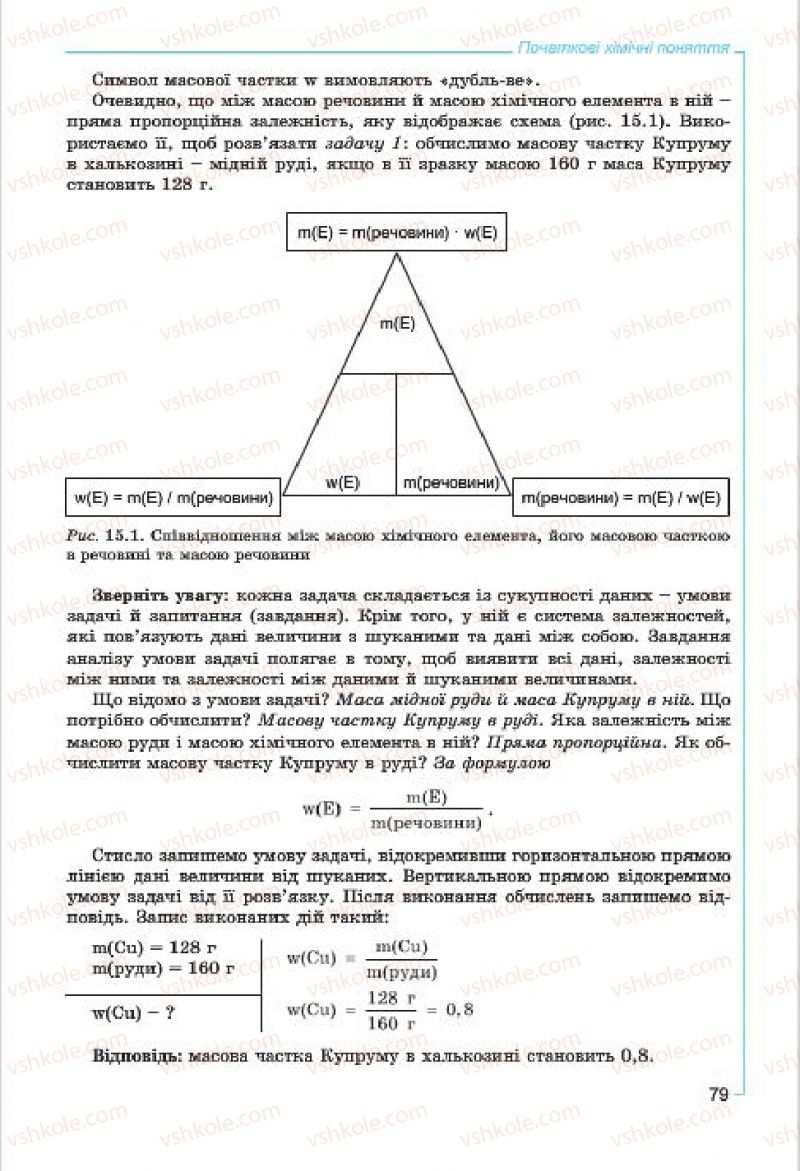 Страница 79 | Підручник Хімія 7 клас Г.А. Лашевська, А.А. Лашевська 2015