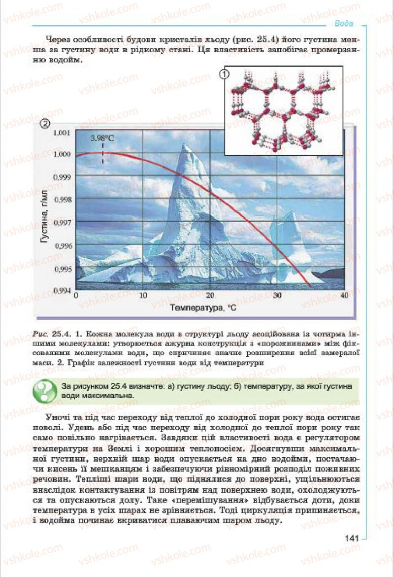 Страница 141 | Підручник Хімія 7 клас Г.А. Лашевська, А.А. Лашевська 2015
