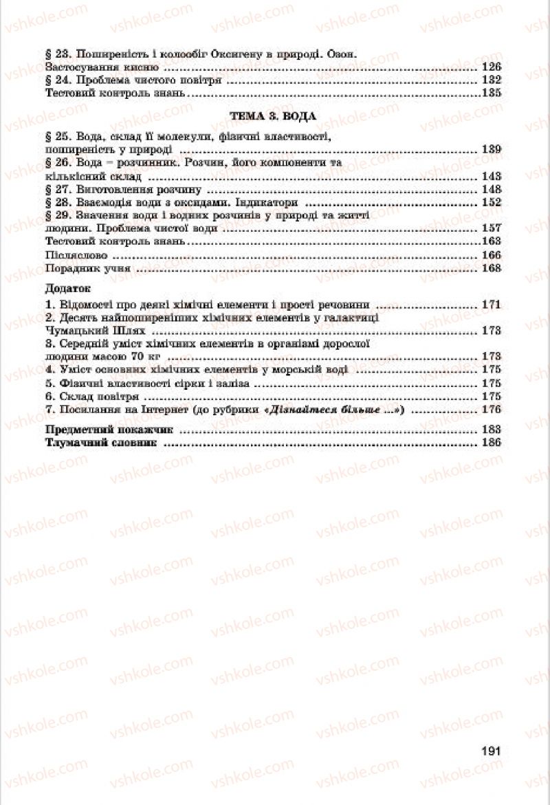 Страница 191 | Підручник Хімія 7 клас Г.А. Лашевська, А.А. Лашевська 2015