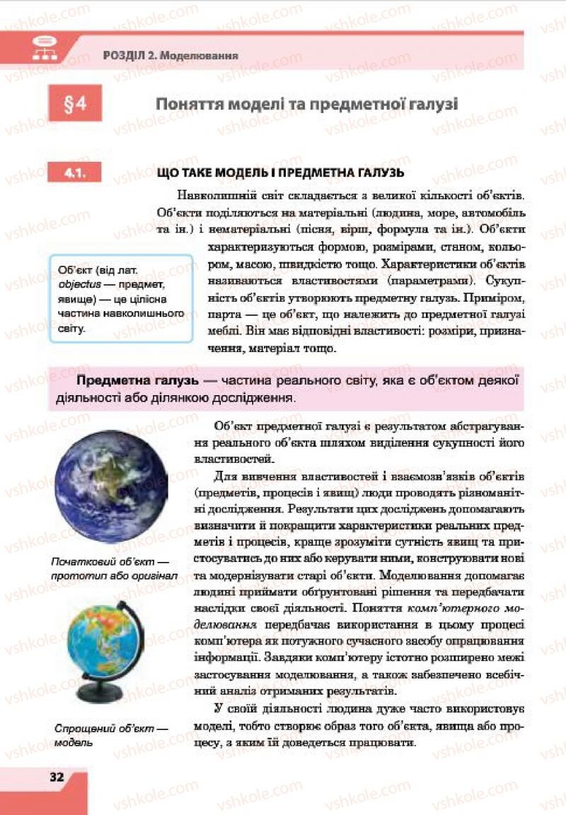 Страница 32 | Підручник Інформатика 7 клас О.П. Казанцева, І.В. Стеценко, Л.В. Фурик 2015