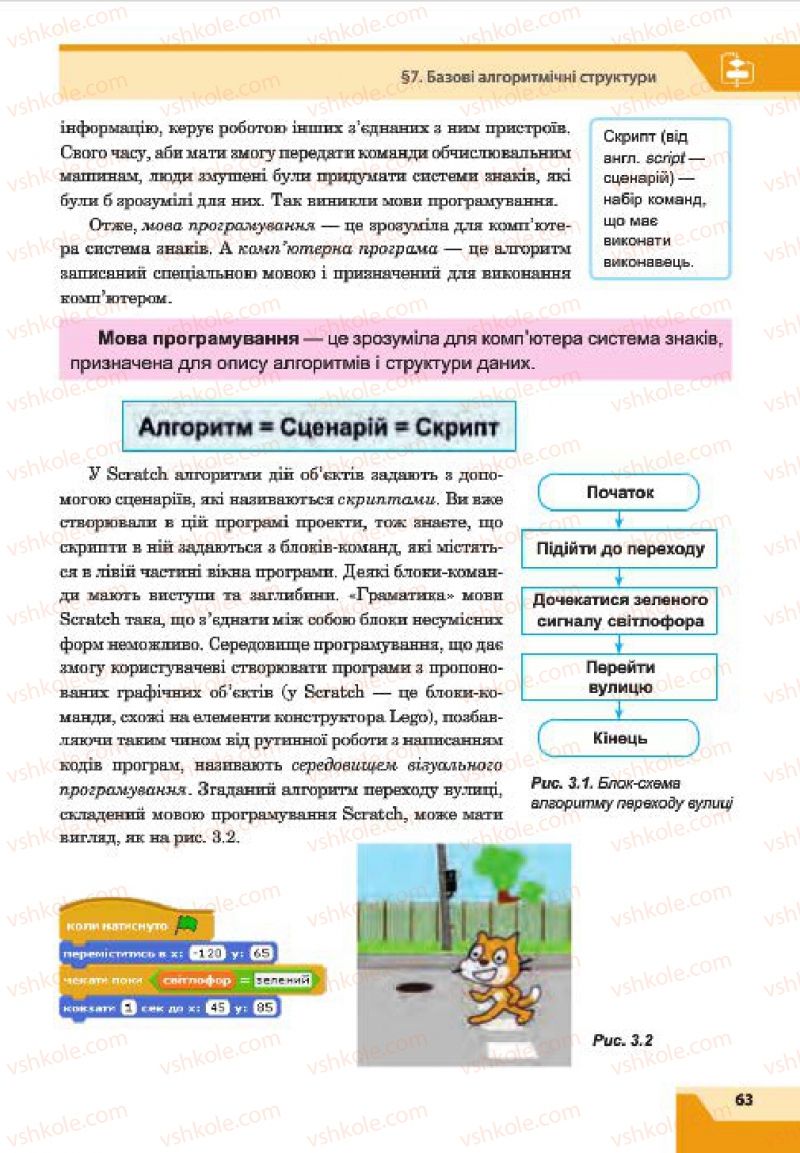 Страница 63 | Підручник Інформатика 7 клас О.П. Казанцева, І.В. Стеценко, Л.В. Фурик 2015