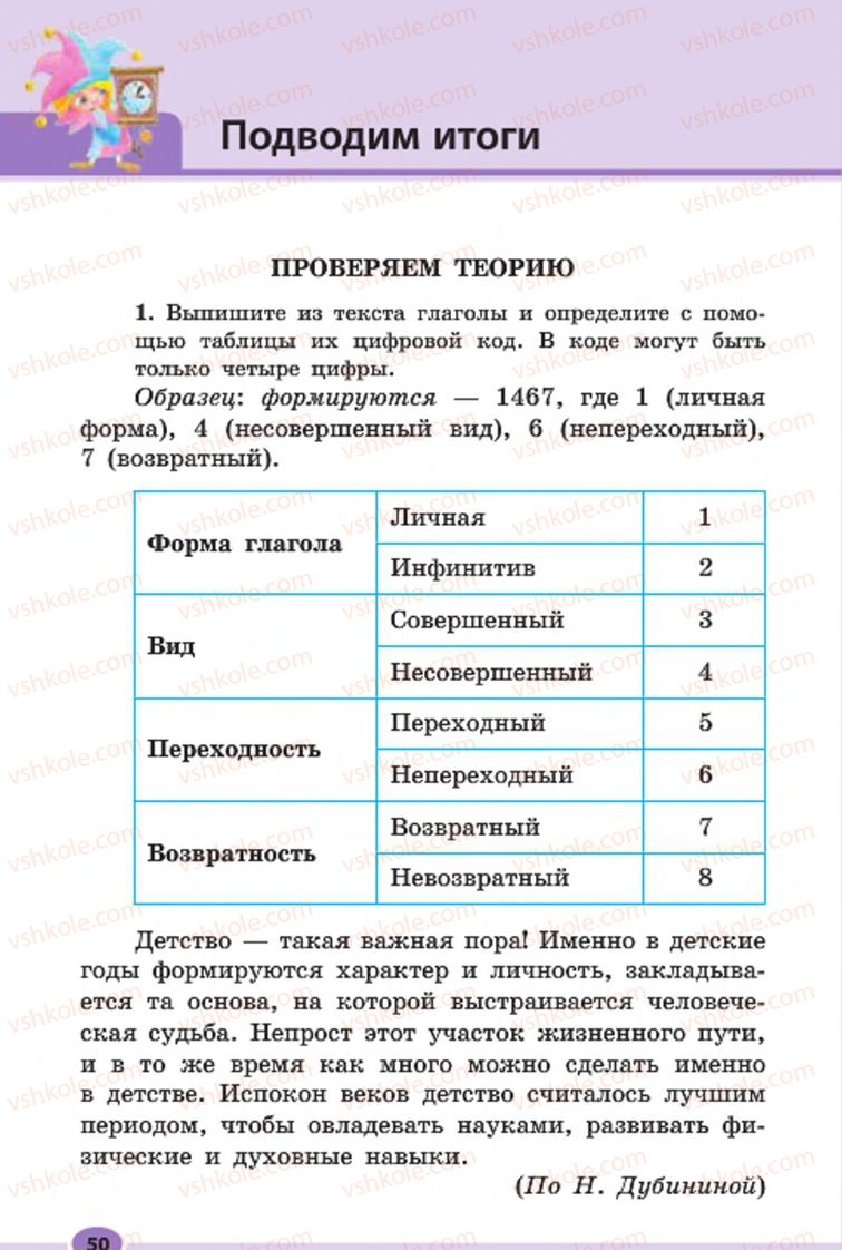 Страница 50 | Підручник Русский язык 7 клас Н.Ф. Баландина, К.В. Дегтярёва, С.А. Лебеденко 2015 7 год обучения