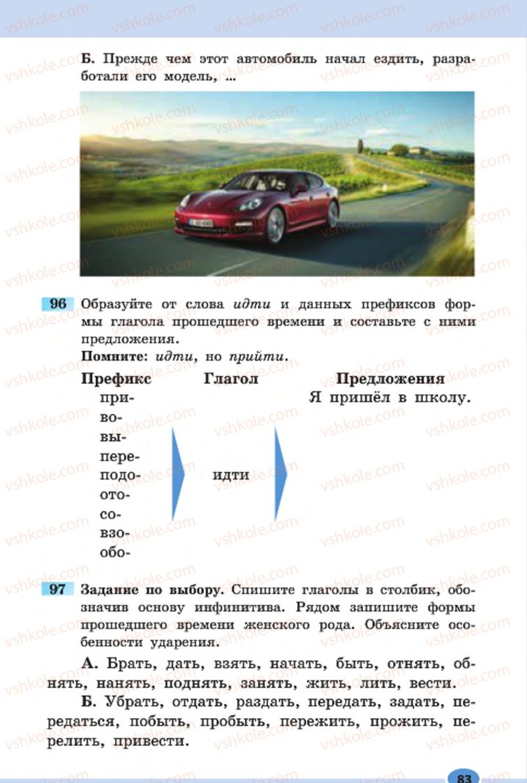 Страница 83 | Підручник Русский язык 7 клас Н.Ф. Баландина, К.В. Дегтярёва, С.А. Лебеденко 2015 7 год обучения