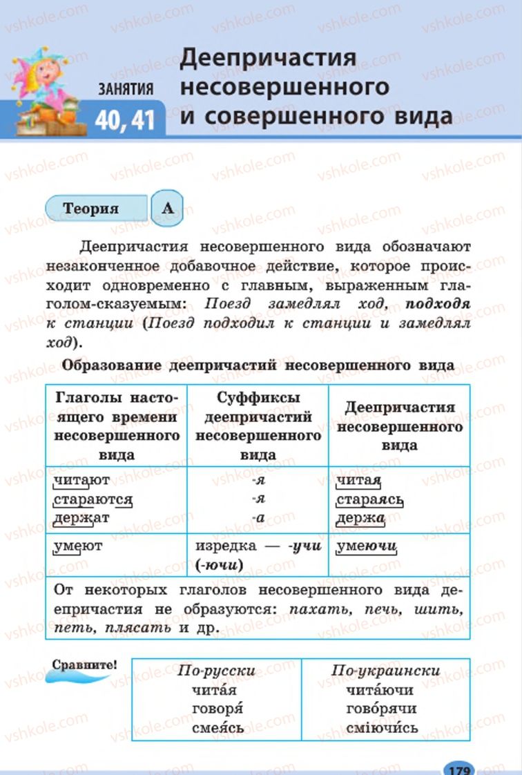 Страница 179 | Підручник Русский язык 7 клас Н.Ф. Баландина, К.В. Дегтярёва, С.А. Лебеденко 2015 7 год обучения
