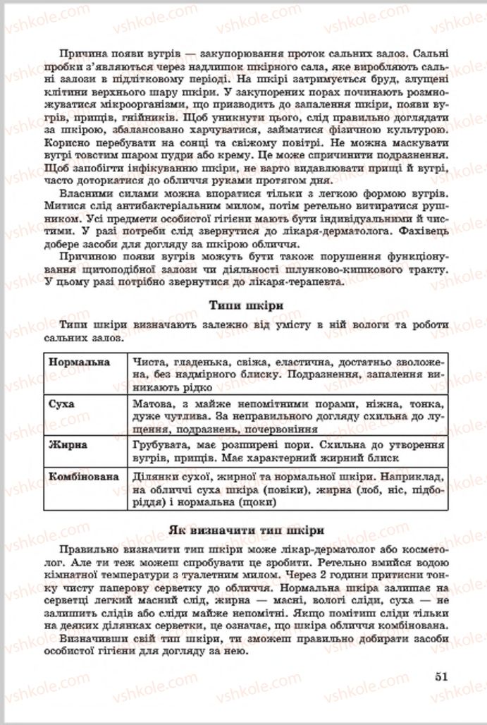 Страница 51 | Підручник Основи здоров'я 7 клас Т.Є. Бойченко, І.П. Василашко, О.К. Гурська, Н.С. Коваль 2015