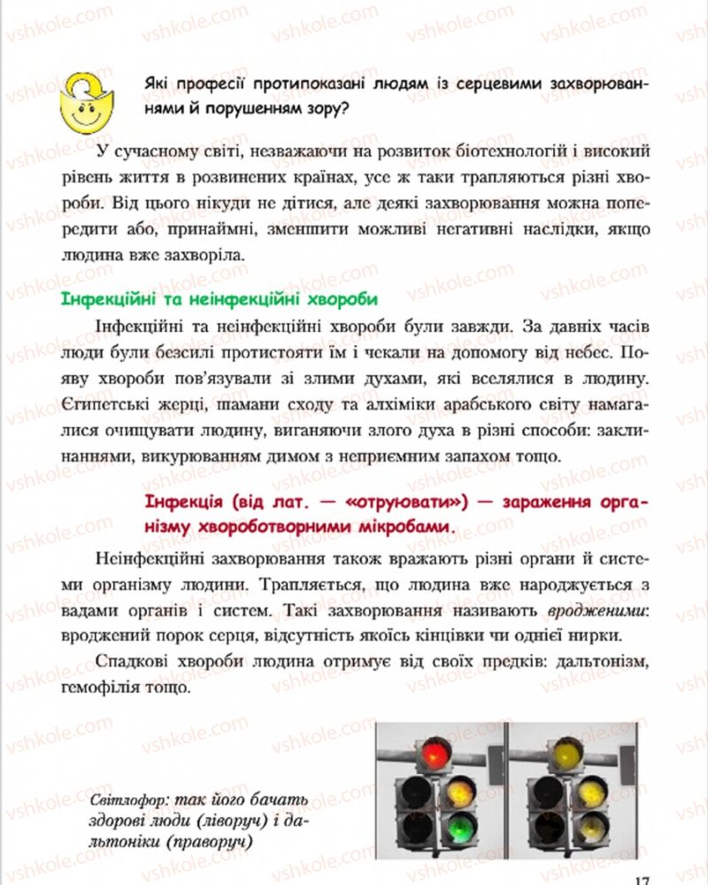 Страница 17 | Підручник Основи здоров'я 7 клас С.В. Василенко, Н.І. Гущина, Г.А. Коломоєць 2015