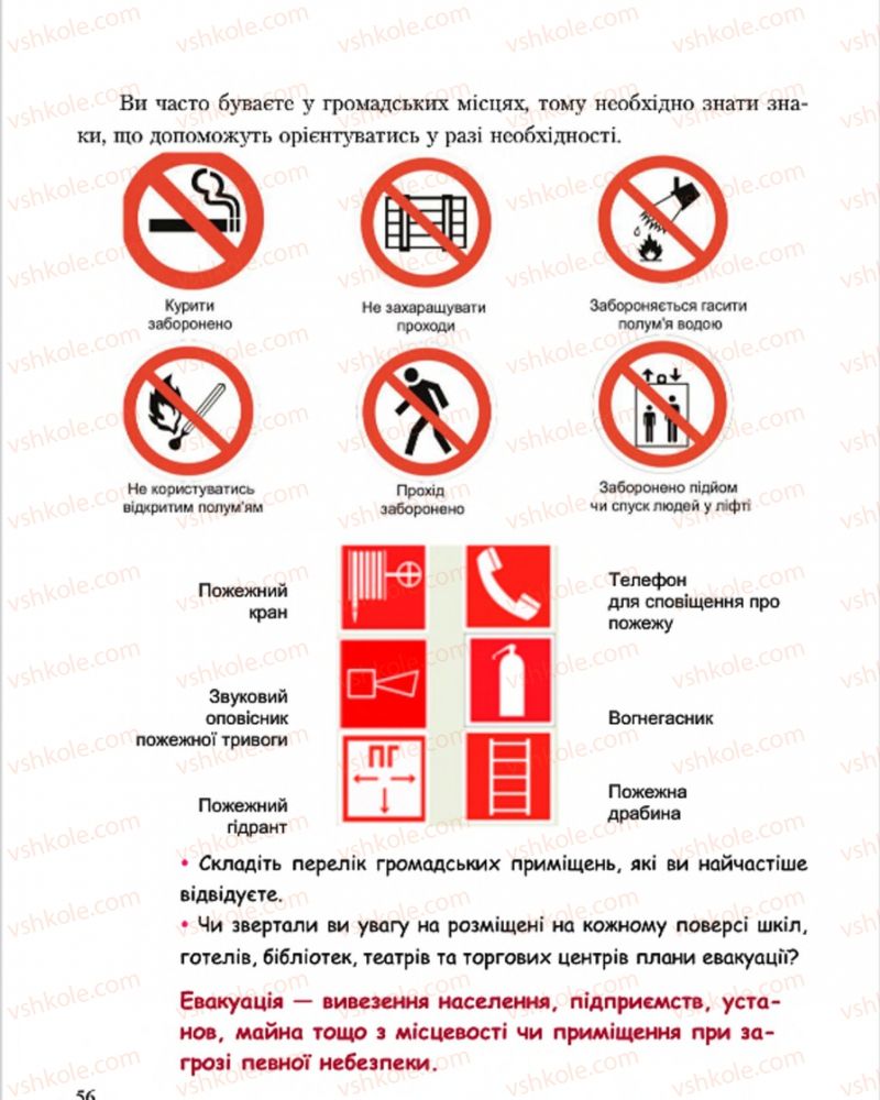Страница 56 | Підручник Основи здоров'я 7 клас С.В. Василенко, Н.І. Гущина, Г.А. Коломоєць 2015