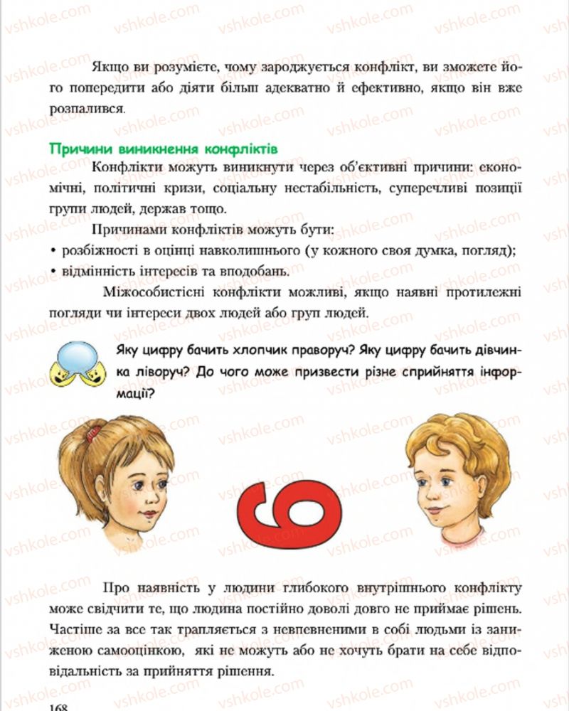 Страница 168 | Підручник Основи здоров'я 7 клас С.В. Василенко, Н.І. Гущина, Г.А. Коломоєць 2015