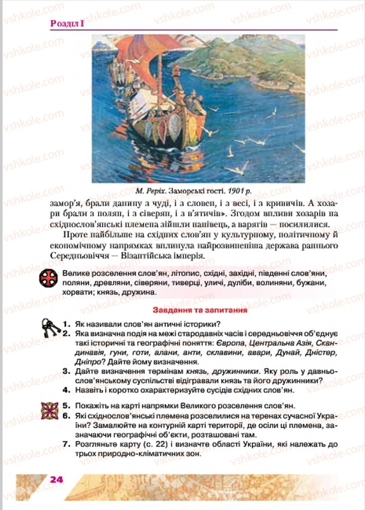Страница 24 | Підручник Історія України 7 клас Ю.Ю. Свідерський, Т.В. Ладиченко, Н.Ю. Романишин 2015