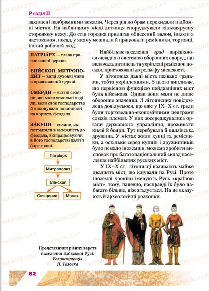 Страница 82 | Підручник Історія України 7 клас Ю.Ю. Свідерський, Т.В. Ладиченко, Н.Ю. Романишин 2015