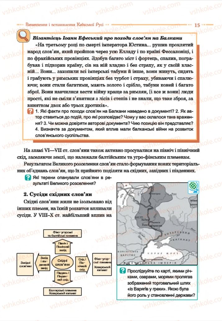 Страница 15 | Підручник Історія України 7 клас С.В. Гісем  2015