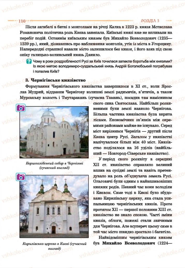 Страница 110 | Підручник Історія України 7 клас С.В. Гісем  2015