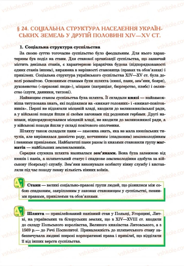Страница 217 | Підручник Історія України 7 клас С.В. Гісем  2015