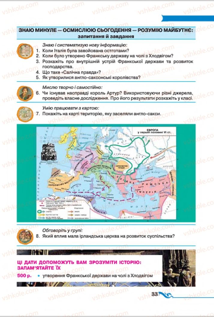 Страница 33 | Підручник Всесвітня історія 7 клас І.Я. Щупак 2015